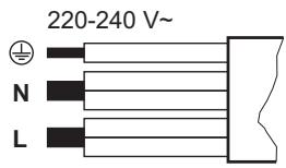 ELECTROLUX EIV84550  -  EIV84550 - Raccordement biphasé - 1