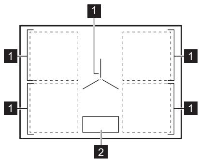 ELECTROLUX EIV84550  -  EIV84550 - Fözöfelület elrendezése - 1