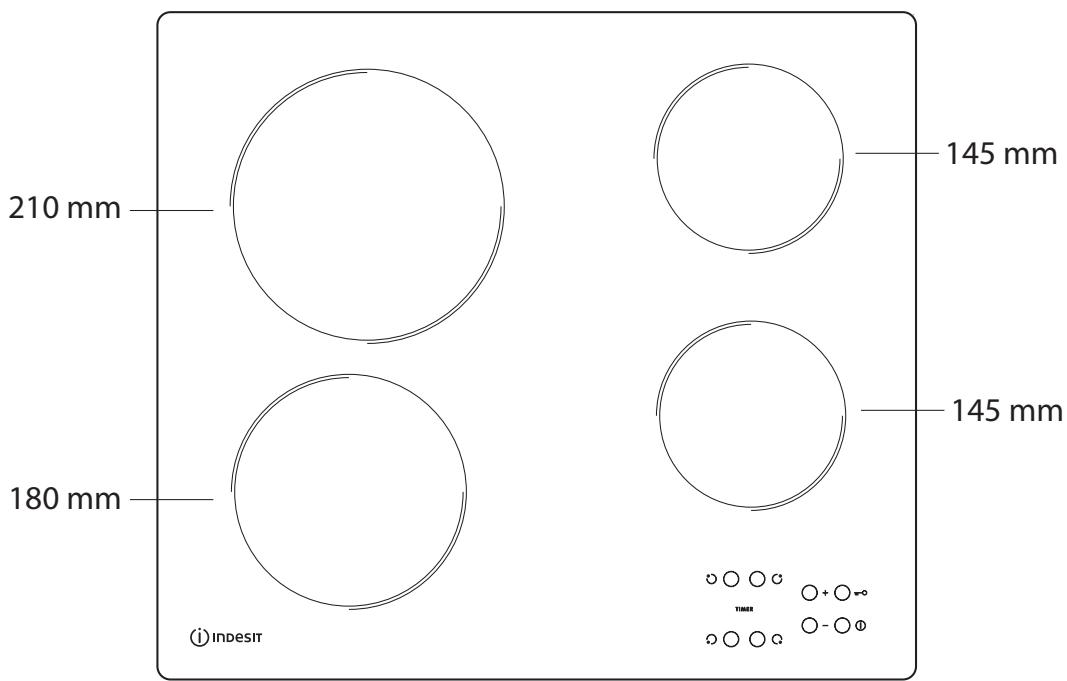 INDESIT RI 161 C - RI 161 C - DESCRIPTION DU PRODUIT - 1