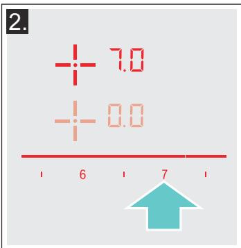 BOSCH PXE801DC1E - Selecting a hotplate and heat setting - 2