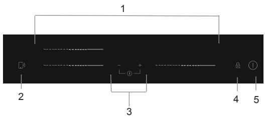 HAIER HAIDSJ63MC  -  HAIDSJ63MC - Esquema del panel de mandos - 1