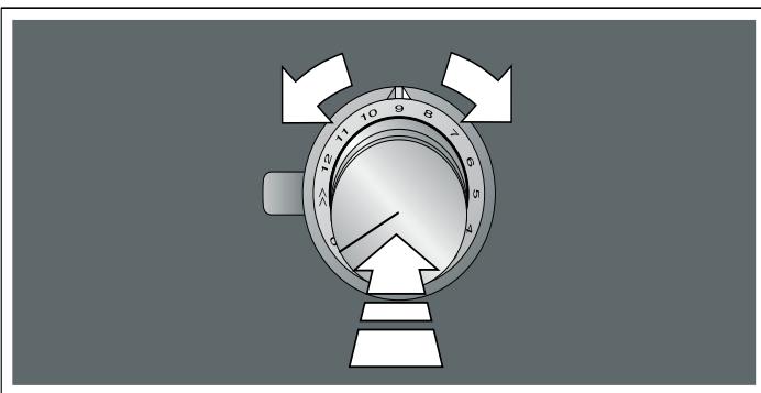 GAGGENAU VI414104  -  VI414105 -  VI414104 - Sélection de la position de chauffe - 1