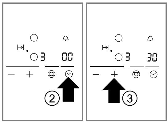 NEFF TL16KB1F8 - TL16KB1F8 - Setting the cooking time - 1