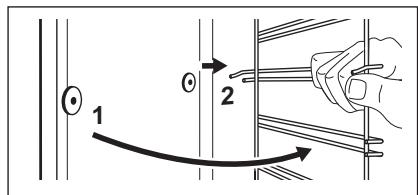 ELECTROLUX OEF5H50BX - OEF5H50BK - Entfernen: Einhängegitter - 2