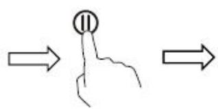 CANDY CI633CTT - CI633CTT - Korzystanie z funkcji wstrzymywania – STOP+GO - 3