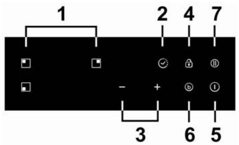 CANDY CI633CTT - CI633CTT - Bedienfeld - 1