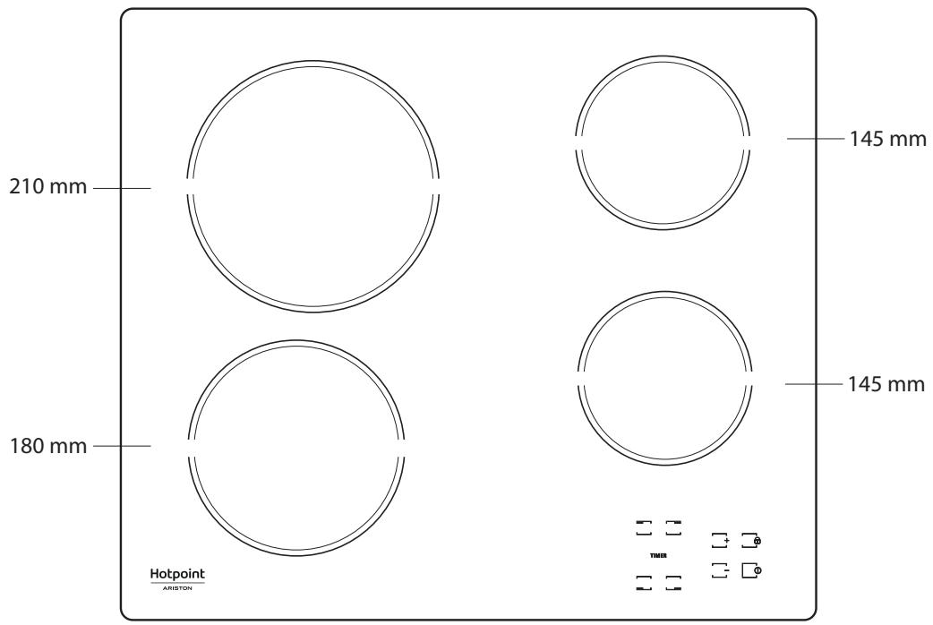 HOTPOINT HR 631 C  -  HR 631 C - DESCRIPTION DU PRODUIT - 1