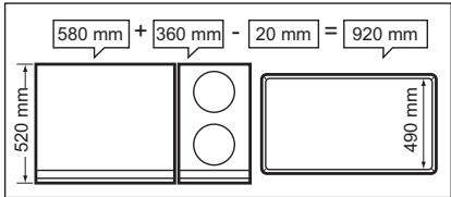 AEG HC411521GB  -  HC411521GB - Installation de plusieurs tables de cuisson - 2