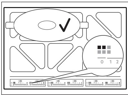 AEG IKK64681FB  -  IKK64681FB - Using the control panel and zone indicators - 5