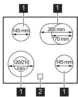 AEG HK634060XB - Keittoaluejärjestely - 1