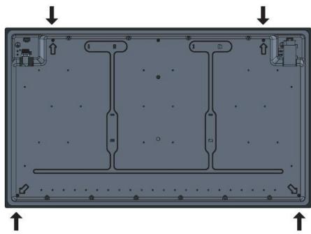 BEKO HIML 95225 SXE - Rear view (connection holes) - 1