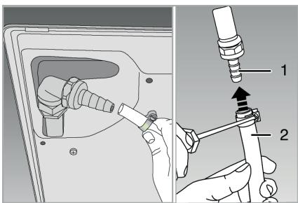 BEKO HIML 95225 SXE - Connecting the gas hose For LPG - 2