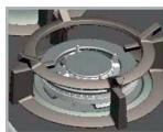 BEKO HIML 95225 SXE - Bruciatore wok - 1