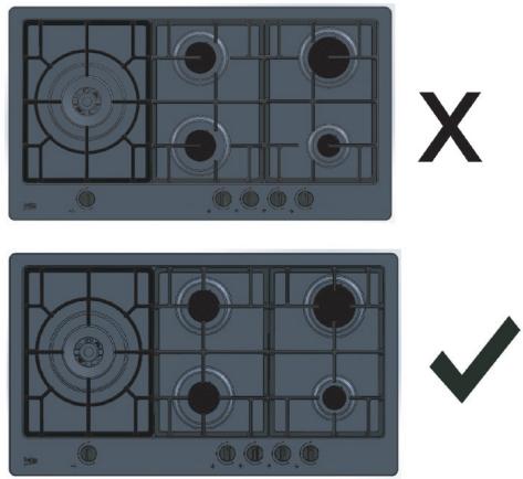 BEKO HIML 95225 SXE - Pulizia dei brucitori - 1