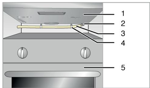 BEKO HIML 95225 SXE - If there is a built-in oven installed under the hob; - 1