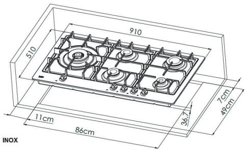 BEKO HIML 95225 SXE - Before installation - 1