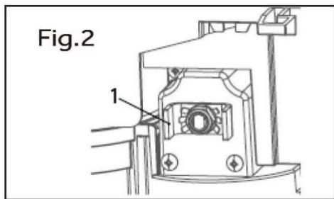 HAIER HSW79F18DIPT - Reinstalling the ice container - 1