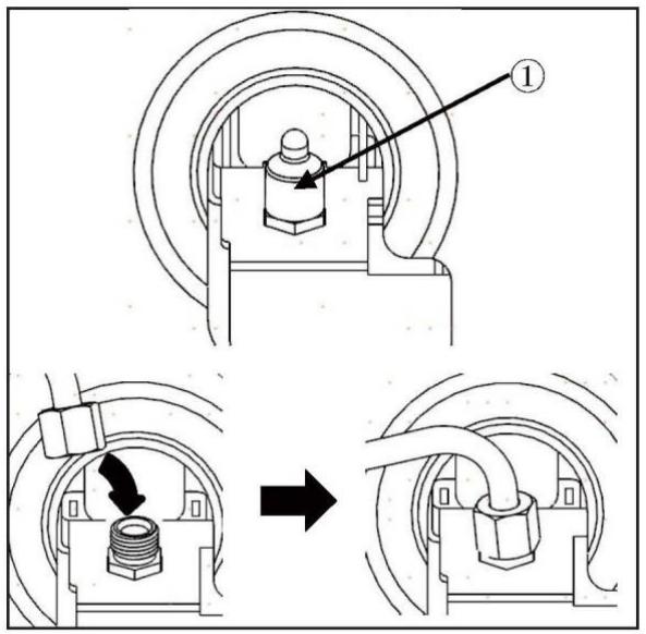 HAIER HSW79F18DIPT - Anschluss des Geräts an die Wasserversorgung - 1