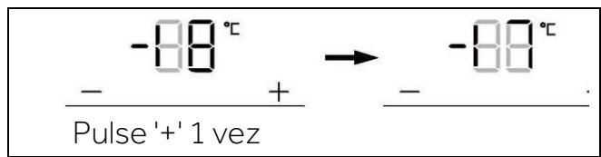 HAIER HSW79F18DIPT - Ajustar la temperatura del congelador - 2