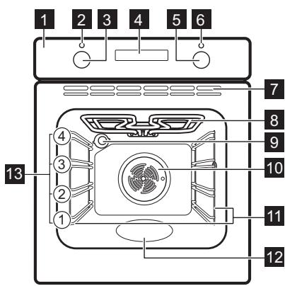 ELECTROLUX EOF3H50BK - EOF3H50BK - Visparejs parskats - 1