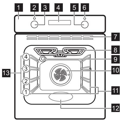 ELECTROLUX EOF3H50BK  -  EOF3H50BK - Genel bakis - 1