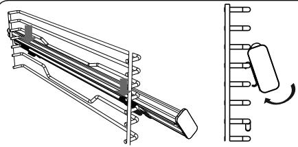 VALBERG MFO 78 C DX 701T  -  MFO 78 C DX 701T - Draadrek met half uitschuifbare Easyfix halve telescopische rail - 4