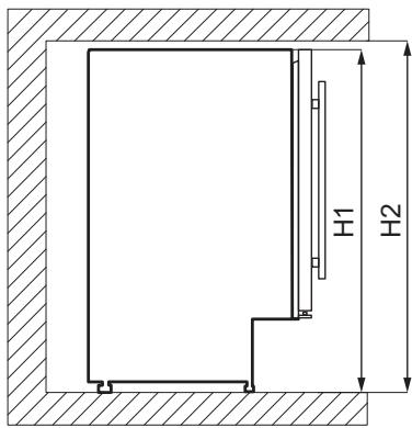 AEG AWUS052B5B  -  AWUS052B5B - Dimensions - 1