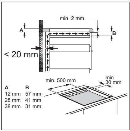 AEG IKB84431XB  -  IKB84431IB - Instalarea mai multor plite - 7
