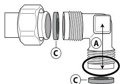 HOTPOINT PCN 641 T/IX/HA - PCN 641 T/IX/HA - RACCORDEMENT AU GAZ - 1