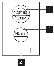 ELECTROLUX LHR3233CK  -  LHR3233CK - Aranjarea suprafetei de gàtire - 1