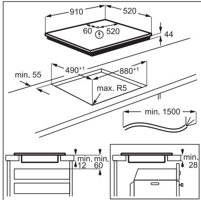 AEG IKE95471FB  -  IKE95474FB - CklonyBaHe - 3