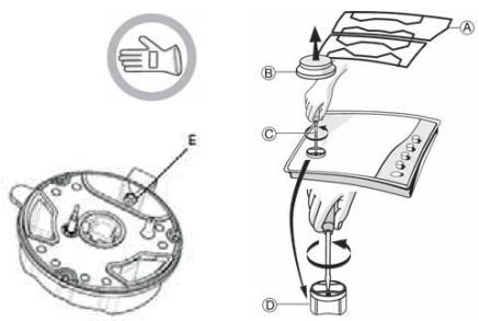HOTPOINT HAGD 61S/ICE  -  HAGD 61S/ICE - ADAPTATION A DIFFÉRENTS TYPES DE GAZ - 1