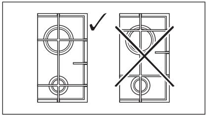 FAURE FGM64300X - FGM64300B - FGM64300X - FGM64300T - FGM64300W - Supports de casserole - 3