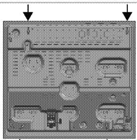 BEKO HILL 75235 S - Vue de derrière (orifices de raccord) - 2