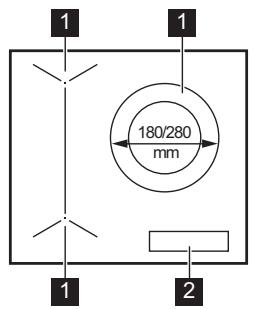 ELECTROLUX LIV633  -  LIV633 - Disposicao da superficie de confecao - 1