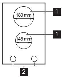 ELECTROLUX LIT30210C - LIT30210C - Anordnung der Kochflächen - 1