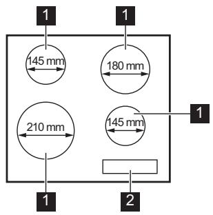 AEG HKI62401CB - Description de la table de cuisson - 1
