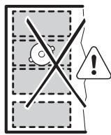 ELECTROLUX EIV653  -  EIV653 - Posicion correcta del utensilio de cocina: - 3