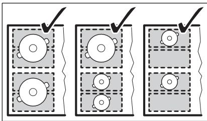 ELECTROLUX EIV653  -  EIV653 - FlexiBridge Modo estandar - 2