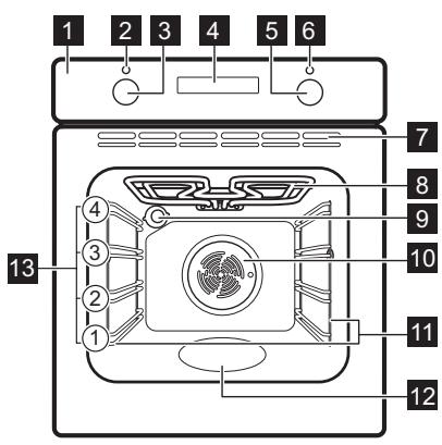 ELECTROLUX EOF3H50BX - Celkový pohled - 1