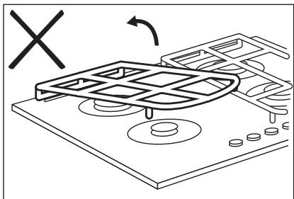 ELECTROLUX EIS6448 - EIS6448 - Retrait des supports de casserole - 3