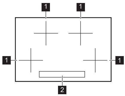 ZANUSSI ZIAN844K - Agencement des zones de cuisson - 1