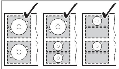 AEG IKE84445XB - IKE84445IB - FlexiBridge Standardmodus - 2