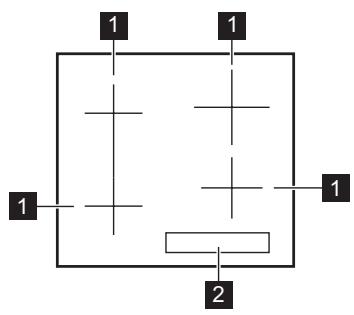 ZANUSSI ZIFN644X - ZIFN644K - Agencement des zones de cuisson - 1