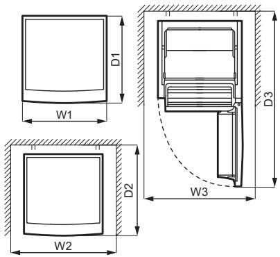 ZANUSSI ZXAN13EW0 - DIMENSIONS - 2
