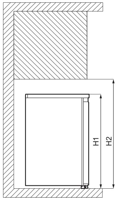 ZANUSSI ZXAN13EW0 - DIMENSIONI - 1