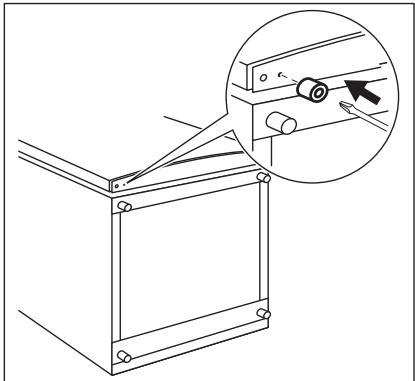 ZANUSSI ZXAN13EW0 - PATIN DE SUPPORT EN CAOUTCHOUC - 1