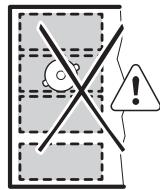 ELECTROLUX EIV85443  -  EIV85443 - Incorrect cookware position: - 2