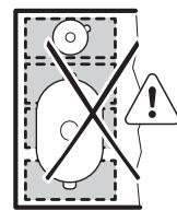ELECTROLUX EIV85443  -  EIV85443 - Incorrect cookware position: - 1