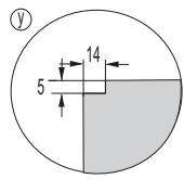 GORENJE IS630BSC - IS630BSC - Dimensions de la découpe dans le PLAN de travail - encastrement à FLEUR de PLAN (uniquement pour certains modèles) - 3